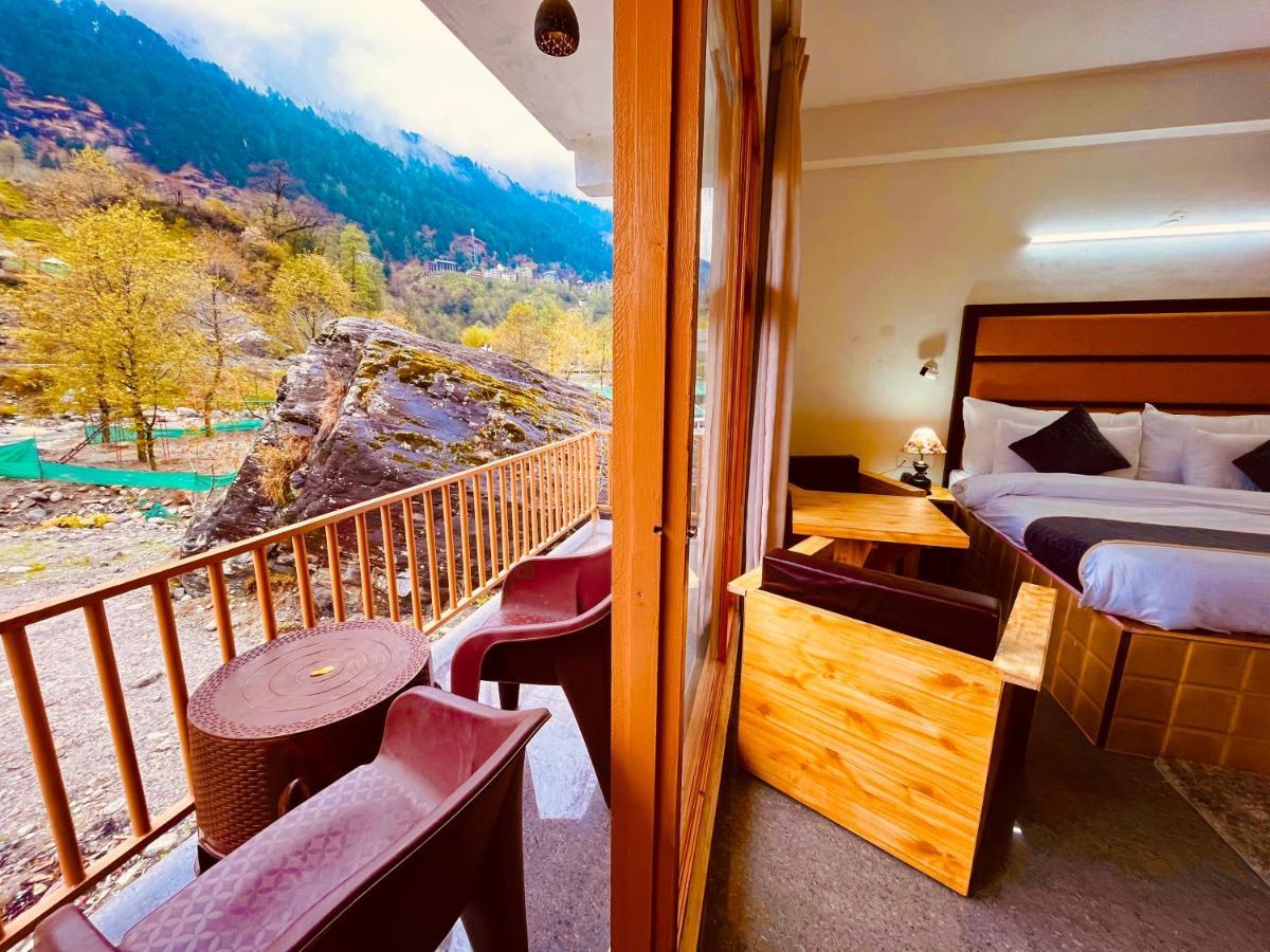 Hotel Beas River Retreat - A Riverside Hotel With Balcony Manāli エクステリア 写真