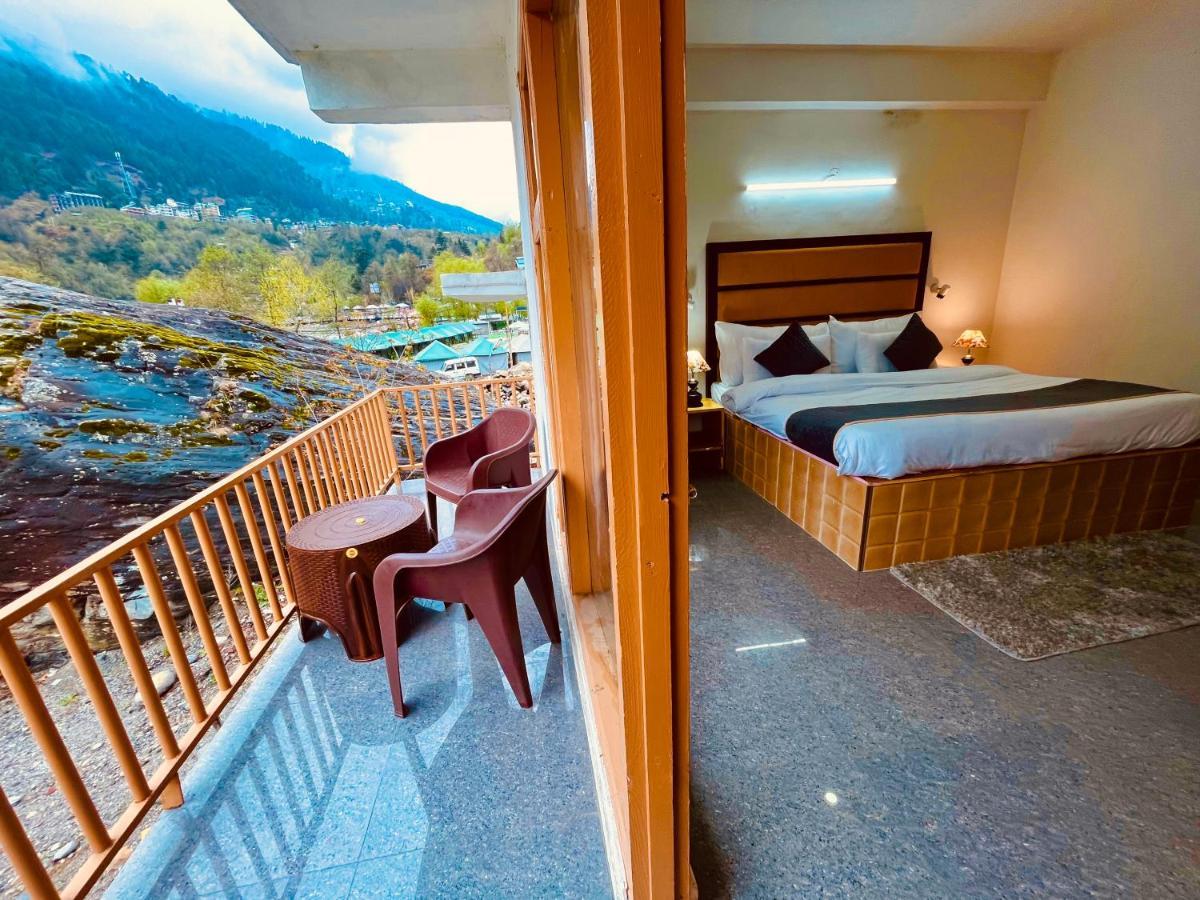 Hotel Beas River Retreat - A Riverside Hotel With Balcony Manāli エクステリア 写真